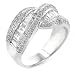 Jewelry : 14K White Gold Diamond Ring