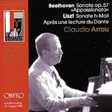 Beethoven - Sonate op.57 "Appassionata" / Liszt - Sonate h-Moll, Apres une lecture de Dante