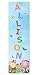 Growth Chart for Girl, Personalized Height Ruler, Nursery Playroom Toddler ROM DÃ©cor, Flowers and Butterflies