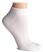 100% Cotton Socks | Hue Socks - Hue Women's Quarter Top Sock with Cushion, 6-Pack, White