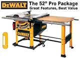 DeWalt DW746-PP 52 Table Saw Pro Package (DW746, DW7464, DW7460 & DW7466)