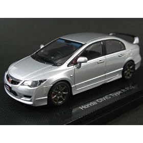 EBBRO 1/43 �z���_ �V�r�b�N �^�C�vR FD2 �V���o�[