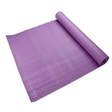 Premium Natural PER Durable 3.5mm Extra Thick Deluxe Yoga Mat - Lavender