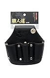 高儀 職人道 型押ペンチ ブラックレザー SBL-04