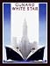 Cunard - White Star, Framed Art Print by A. Roquin