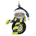SC Sports Nashville Predators Striped Snowman Puck Ornament 2-pack