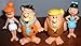 The Original Flintstones Cartoon Figure Set with Fred, Barney Wilma and Betty