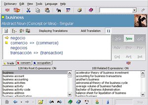 English  Spanish Business and Finance dictionary software for Windows by Wordmagic