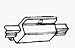 Cooper Lighting #P2003W White Canopy Connector