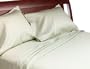 Wamsutta 300-Thread-Count Egyptian Sateen Queen Flat Sheet, Sage