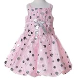 Little Girls Clothing Christmas Holiday PINK DOT Dress BONNIE JEAN Girl 4-6X
