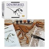 Eyewitness 24" Velociraptor Skeleton Dinosaur Casting Kit
