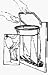 Kitchen & Housewares : CPI PLASTICS GROUP LTD #15311 3 GAL Rack Sack