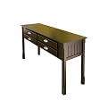 Timber Console Table - Black