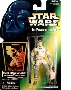 Star Wars: Power of the Force Green Card > Hoth Rebel Soldier Action Figure images