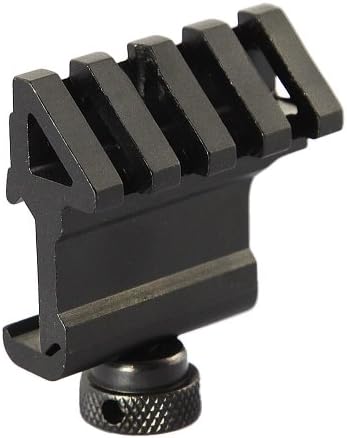 TabStore 45 Degree Offset Picatinny/Weaver Rail Mount Angle Mount Black