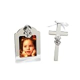 Photo Frame and Cross - Silver