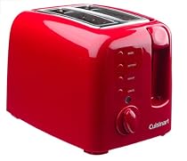 Cuisinart CPT-120R Electronic Cool Touch 2-Slice Toaster, Red