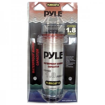 PYLE PLMRCAP18 1.8 F 20V Round Marine Capacitor