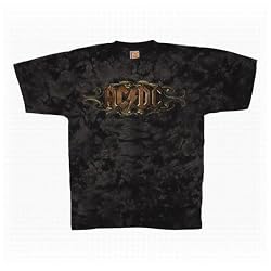 AC/DC "AC/DC Tribal" Tie-Dye T-Shirt