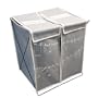 PANIER A LINGE DUO GRIS
