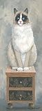 Princess by Joy Campbell. CANVAS with 3/4 inch bars. 4.00 inches width by 9.91 inches height. Highest Quality Art Poster Print
