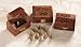 Kitchen & Housewares : Carved Boxes with Incense Cones Pack of 6