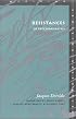 Resistances of Psychoanalysis (Meridian: Crossing Aesthetics)