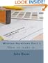 Mission furniture Part 1: How to make it.