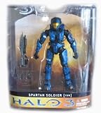 Halo 3 Spartan Soldier CQB Blue Action Figure