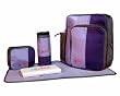 O Yikes Designer Slingback Diaper Bag in Purple Violet