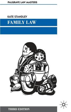 Family Law (Palgrave Law Masters)