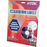 Matte CD/DVD Labels