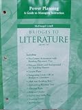 Bridges to Literature Level 3 Power Planning (A Guide to Managing Instruction)