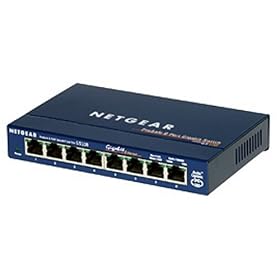 NETGEAR GS108A 8�|�[�g 1000Mbps �M�K�r�b�g�X�C�b�`���O�n�u