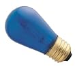 Bulbrite 701311 - 11S14TB - 11 Watt S14 Transparent Blue Sign Bulb