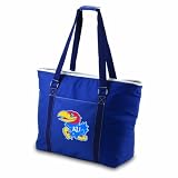 NCAA Kansas Jayhawks Tahoe Extra Large Insulated Cooler Tote, Navy