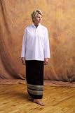 Black/Indian Wrap Around Skirt