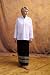 Black/Indian Wrap Around Skirt