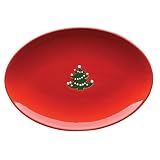 Waechtersbach Christmas Tree Oval Dessert Plate, Set of 2