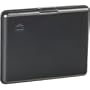 Ogon RFID Aluminum Large Smooth Wallet (Black)