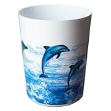 Jumpin' Dolphins Wastebasket
