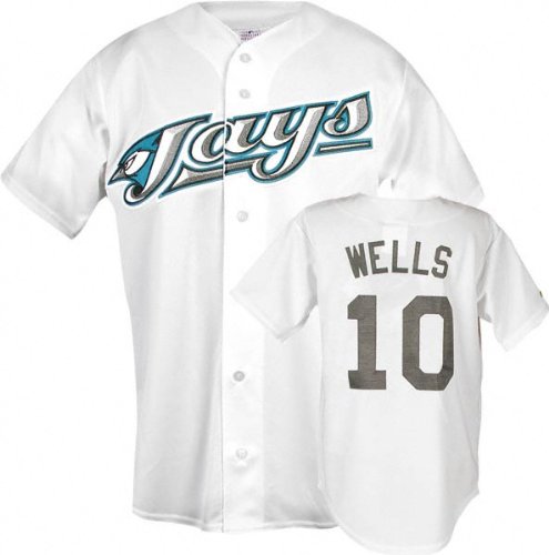 Vernon Wells Toronto Blue Jays Home Youth MLB Replica Jersey