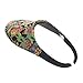 No Headache Black Tropical Fish Midsize Golf, Tennis, Running, All Sport Sun Visor