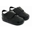 Babyschuhe für Jungen in schwarz mit Klettverschluß