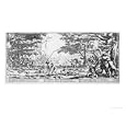 General Scene: Peasants Ambush Ravaging Soldiers Art Giclee Poster Print by Jacques Callot, 24x18