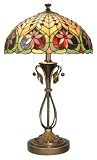 Dale Tiffany Table Lamp, Brass