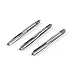 uxcell 3 Pcs Replaceable M6x1.0 HSS Straight Flute Lead Hand Tap Gray