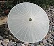 Cloth Parasol, Solid Ivory #8000WW