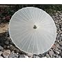 Cloth Parasol, Solid Ivory #8000WW